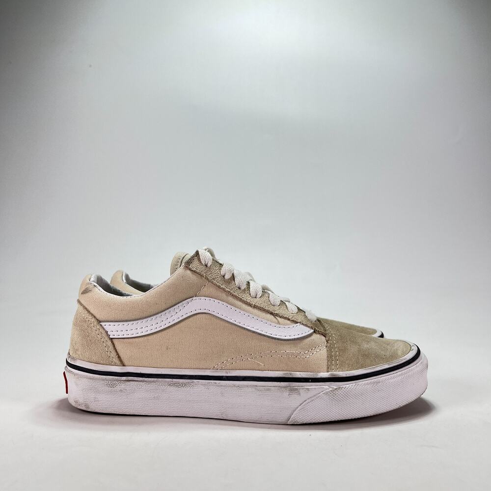Vans Old Skool Incense White Low Top Skateboarding Shoes 508731 Women's Size 5.5